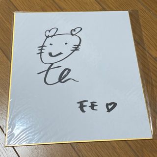 トゥワイス(TWICE)のTWICE モモ　サイン　色紙(アイドルグッズ)