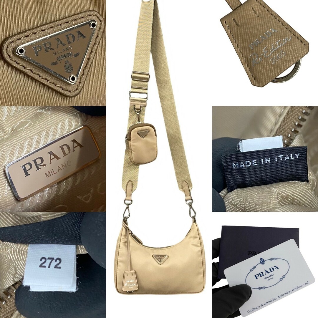 PRADA - 未使用 保管品 袋付 希少品 PRADA プラダ Re:Edition PRADA - 未使用 保管品 袋付 希少品 PRADA プラダ Re:Edition