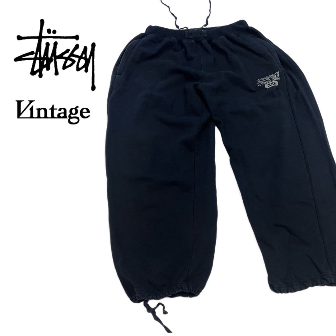STUSSY - ☆STUSSY OLD 00s 極太 スウェットパンツ SWEAT PANTS STUSSY - ☆STUSSY OLD 00s 極太 スウェットパンツ SWEAT PANTS