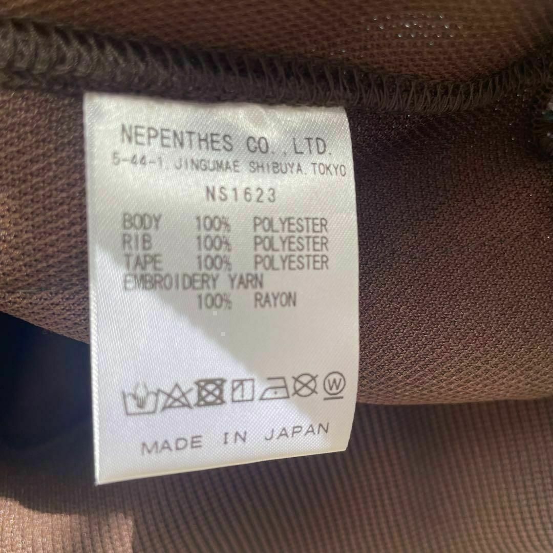 トラックジャケット XL ブラウン エメラルド ニードルス トラックジャケット XL ブラウン エメラルド ニードルス