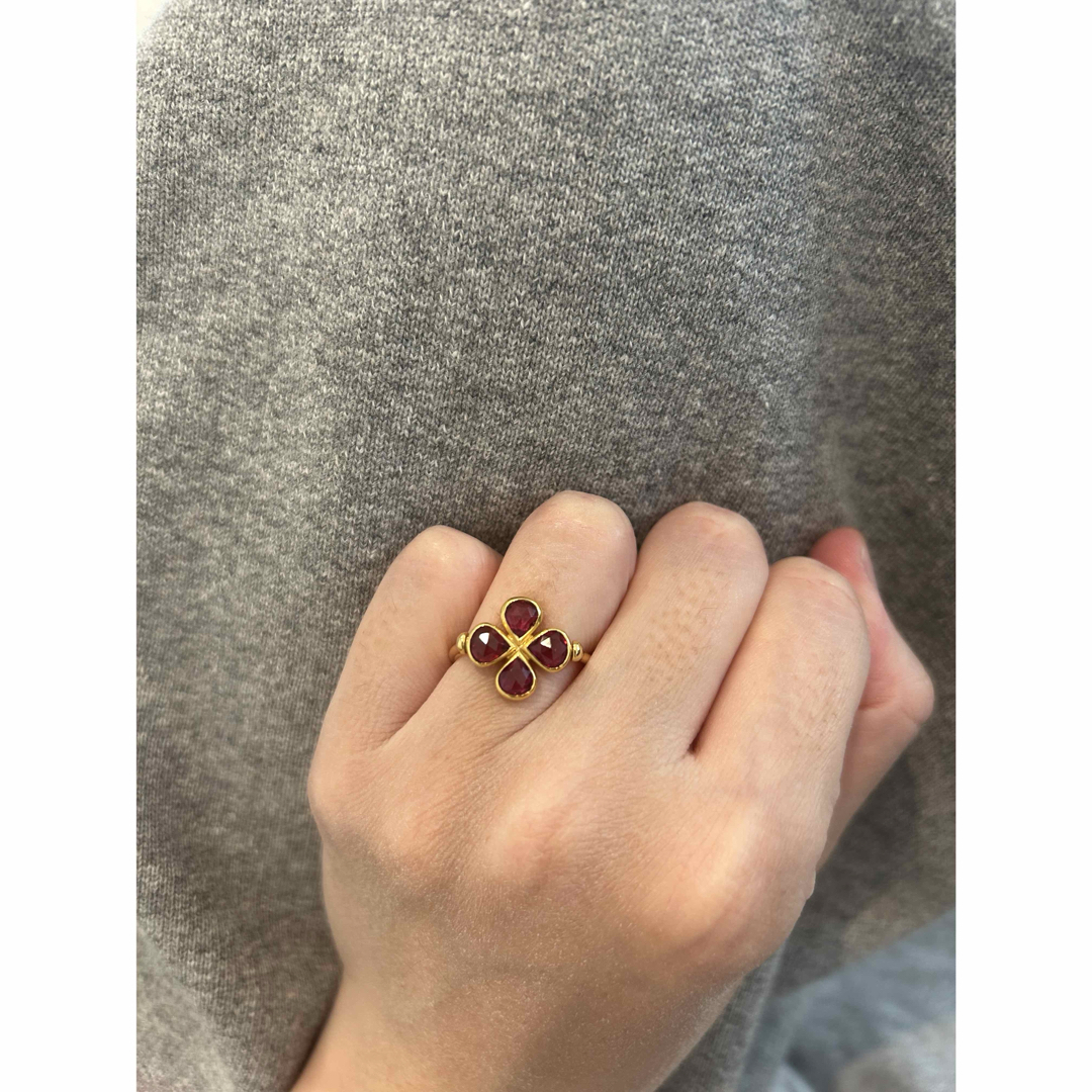 マリーエレーヌドゥタイヤック　ルベライトリング レディースのアクセサリー(リング(指輪))の商品写真