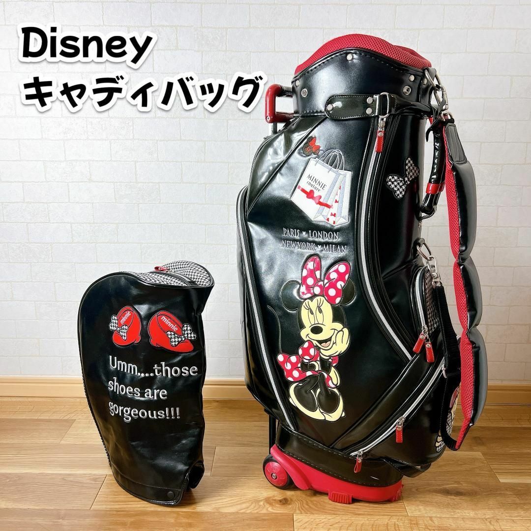 レビュー高評価のおせち贈り物 ディズニー Disney ミニーマウス キャスター付き キャディバック その他