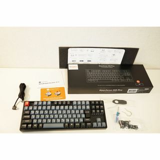 Keychron K8 Pro QMK／VIA JIS Silent赤軸(PC周辺機器)