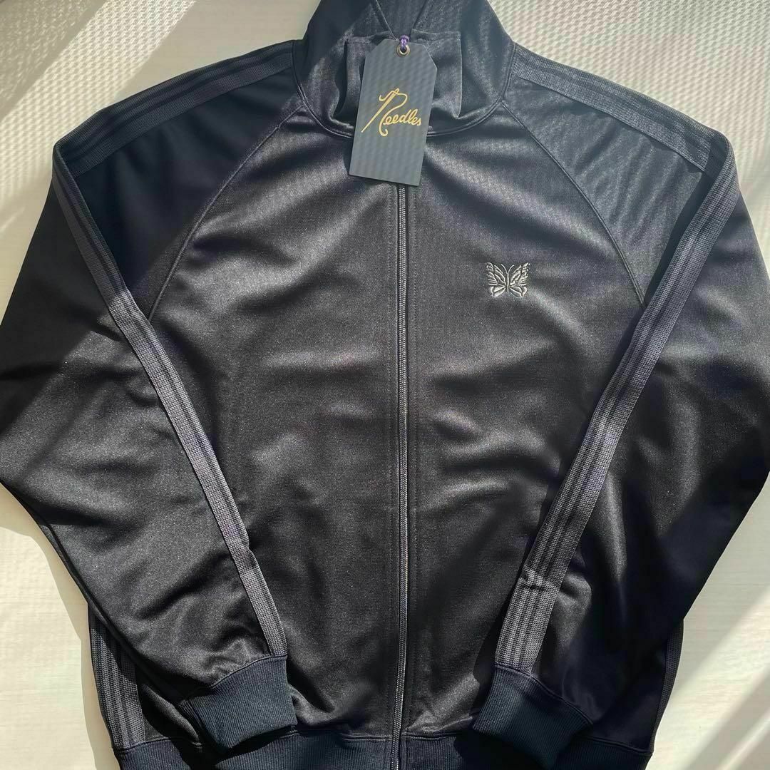 トラックジャケット XL ブラックグレーニードルスニードルズ02 トラックジャケット XL ブラックグレーニードルスニードルズ02