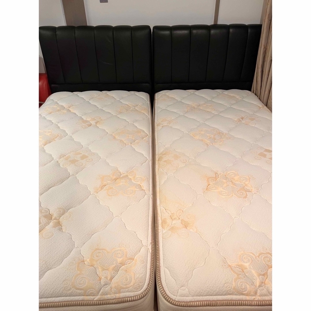 大塚家具 - シングルベッド2台 キングスダウン 大塚家具 大塚家具 - シングルベッド2台 キングスダウン 大塚家具