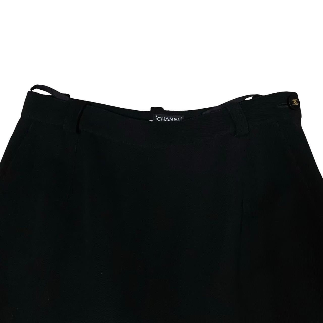 極 美品 希少品 CHANEL シャネル ココマーク ボタン ウール 極 美品 希少品 CHANEL シャネル ココマーク ボタン ウール