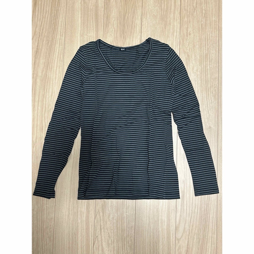 REAC(レアック)のREAC ボーダーロンT レディースのトップス(Tシャツ(長袖/七分))の商品写真