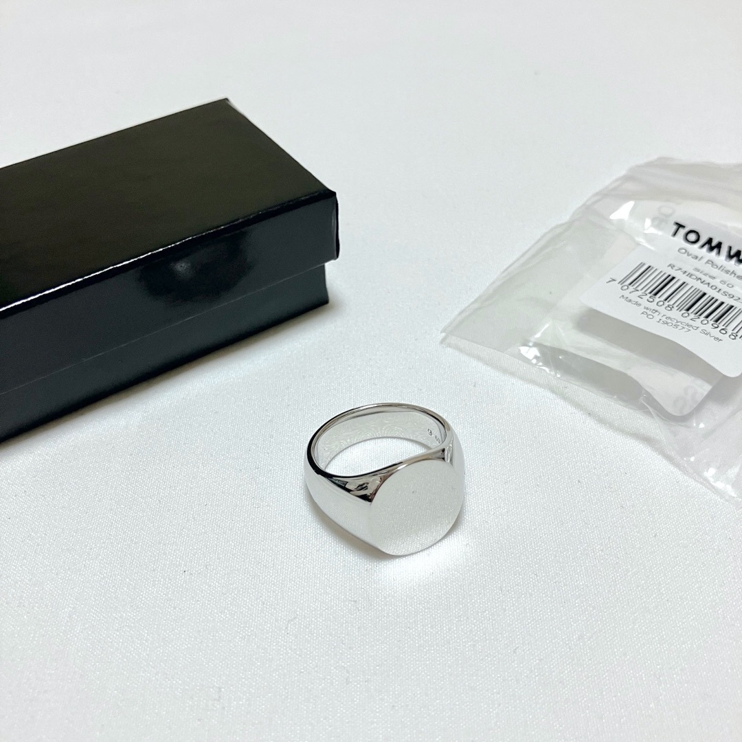 新品 60 TOMWOOD Oval Polished 指輪 6749 新品 60 TOMWOOD Oval Polished 指輪 6749