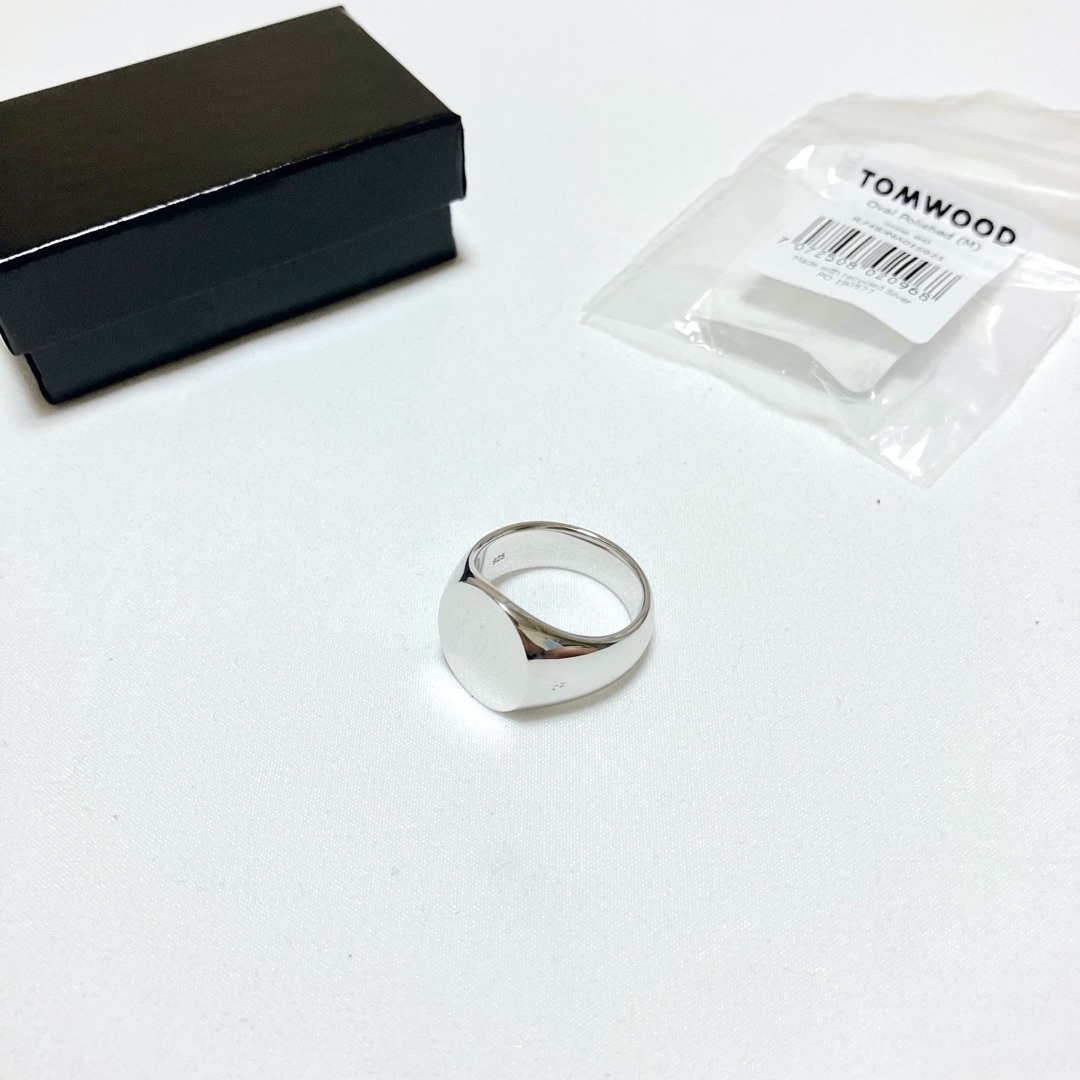 TOMWOODトムウッド OVAL POLISHED (M) サイズ60 Oval Polished Black Onyx (M) | TOMWOOD(トムウッド