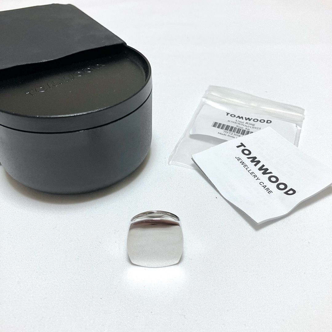 TOM WOOD - 新品 56 TOMWOOD Umi Ring リング 指輪 6703の通販 TOM WOOD - 新品 56 TOMWOOD Umi Ring リング 指輪 6703の通販