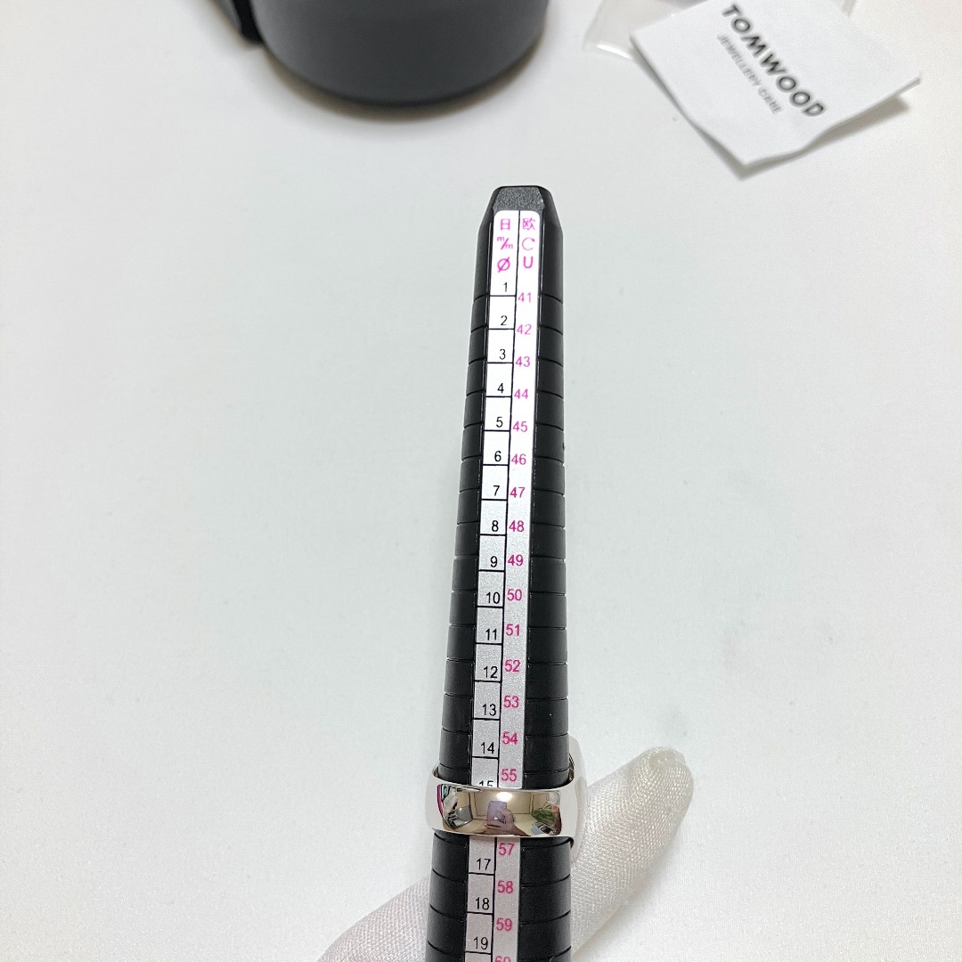 TOM WOOD - 新品 56 TOMWOOD Umi Ring リング 指輪 6703の通販 TOM WOOD - 新品 56 TOMWOOD Umi Ring リング 指輪 6703の通販