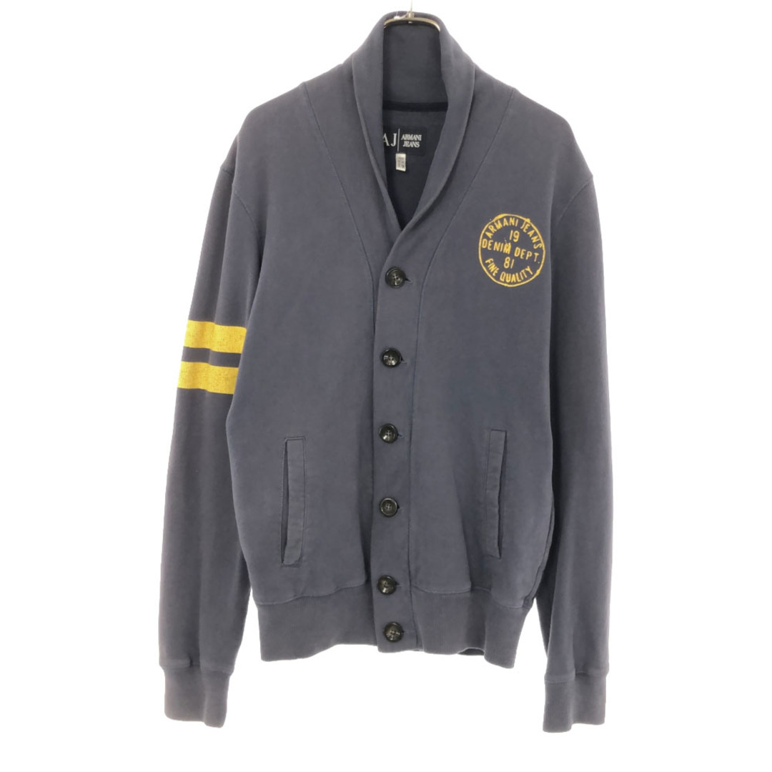 ARMANI JEANS - アルマーニジーンズ プリント 長袖 スウェット ARMANI JEANS - アルマーニジーンズ プリント 長袖 スウェット