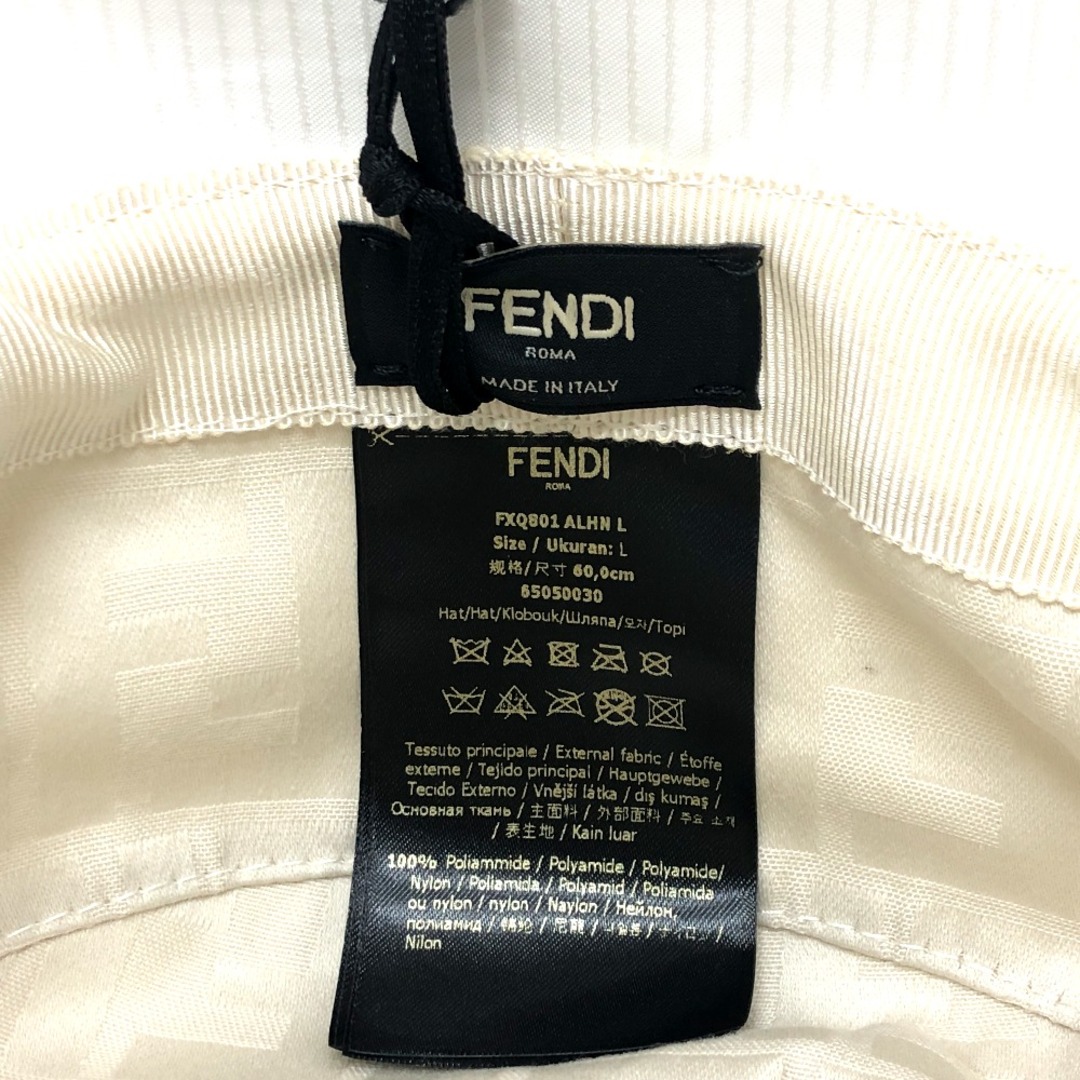 フェンディ FENDI ストライプ FXQ801 ズッカ ロゴ バケット フェンディ FENDI ストライプ FXQ801 ズッカ ロゴ バケット