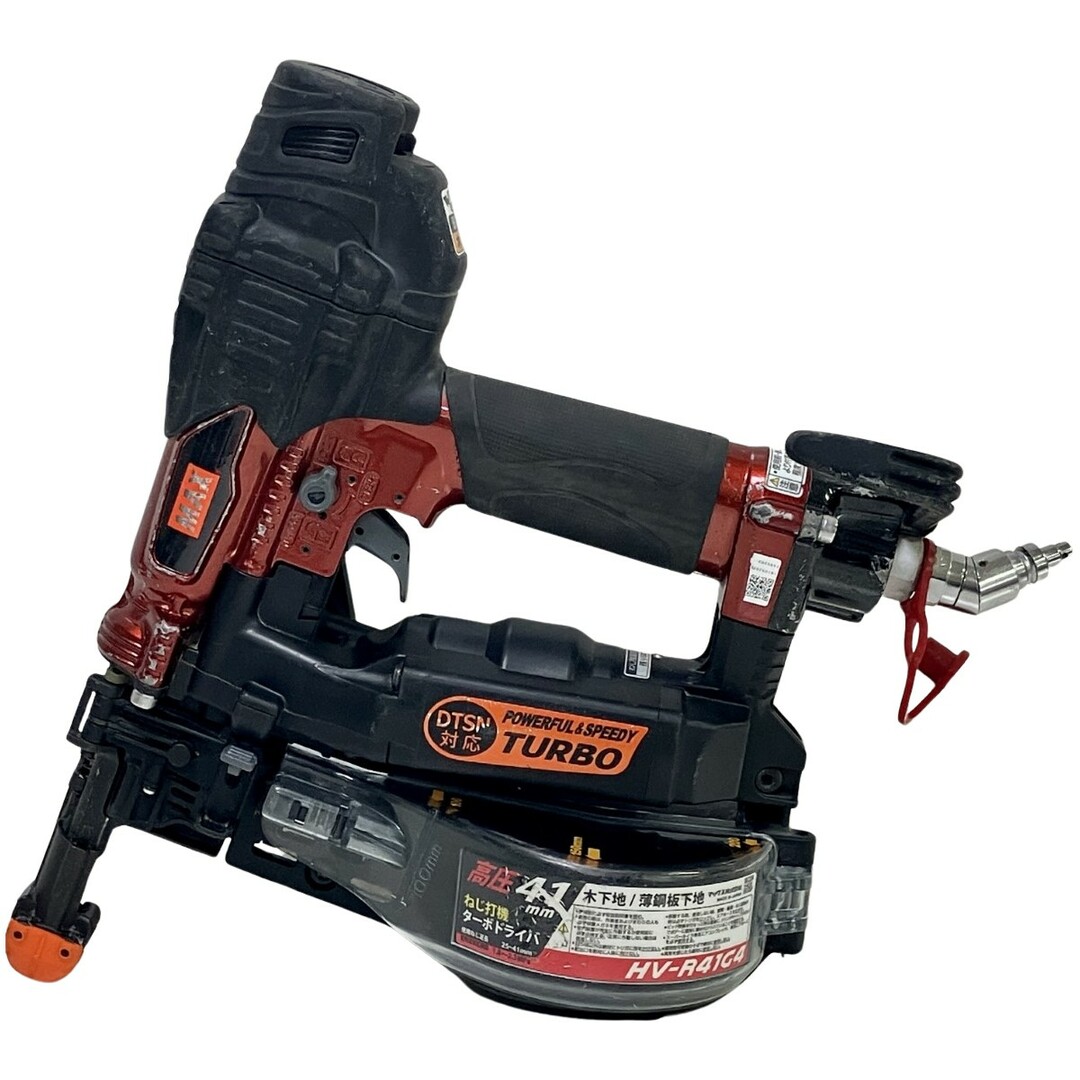 ЗЗMAX マックス 41mm 高圧 ねじ打ち機 本体のみ HV-R41G4 レッド ЗЗMAX マックス 41mm 高圧 ねじ打ち機 本体のみ HV-R41G4 レッド