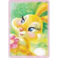 【85 ミス・バニー/スティルインマイマインド (☆ クリスタル) 】 ディズニー キラっと アート ギャラリー カード レッドパック