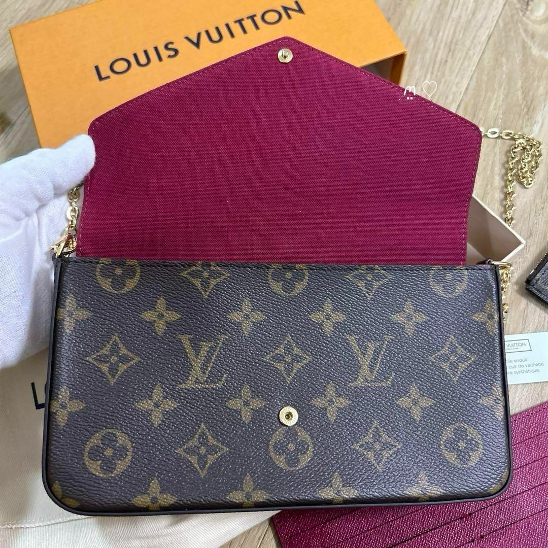 LOUIS VUITTON - LOUIS VUITTON ルイヴィトン ポシェットフェリシー ショルダーバッグの通販 by ね子ꪔ̤̮ ♡｜ ルイヴィトンならラクマ - ショルダーバッグ（mion.by）