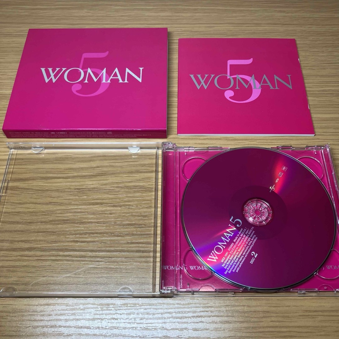 WOMAN 5 女性アーティスト 洋楽 オムニバス アルバム 音楽CD 2枚 WOMAN 5 女性アーティスト 洋楽 オムニバス アルバム 音楽CD 2枚