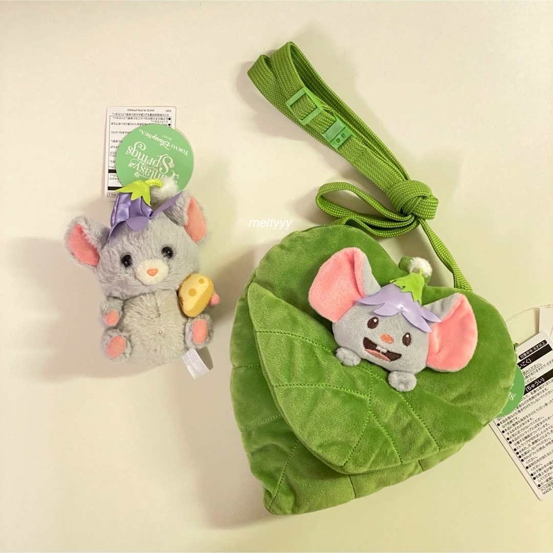 Disney - ディズニー ティンカーベル チーズ ぬいぐるみチャーム Disney - ディズニー ティンカーベル チーズ ぬいぐるみチャーム