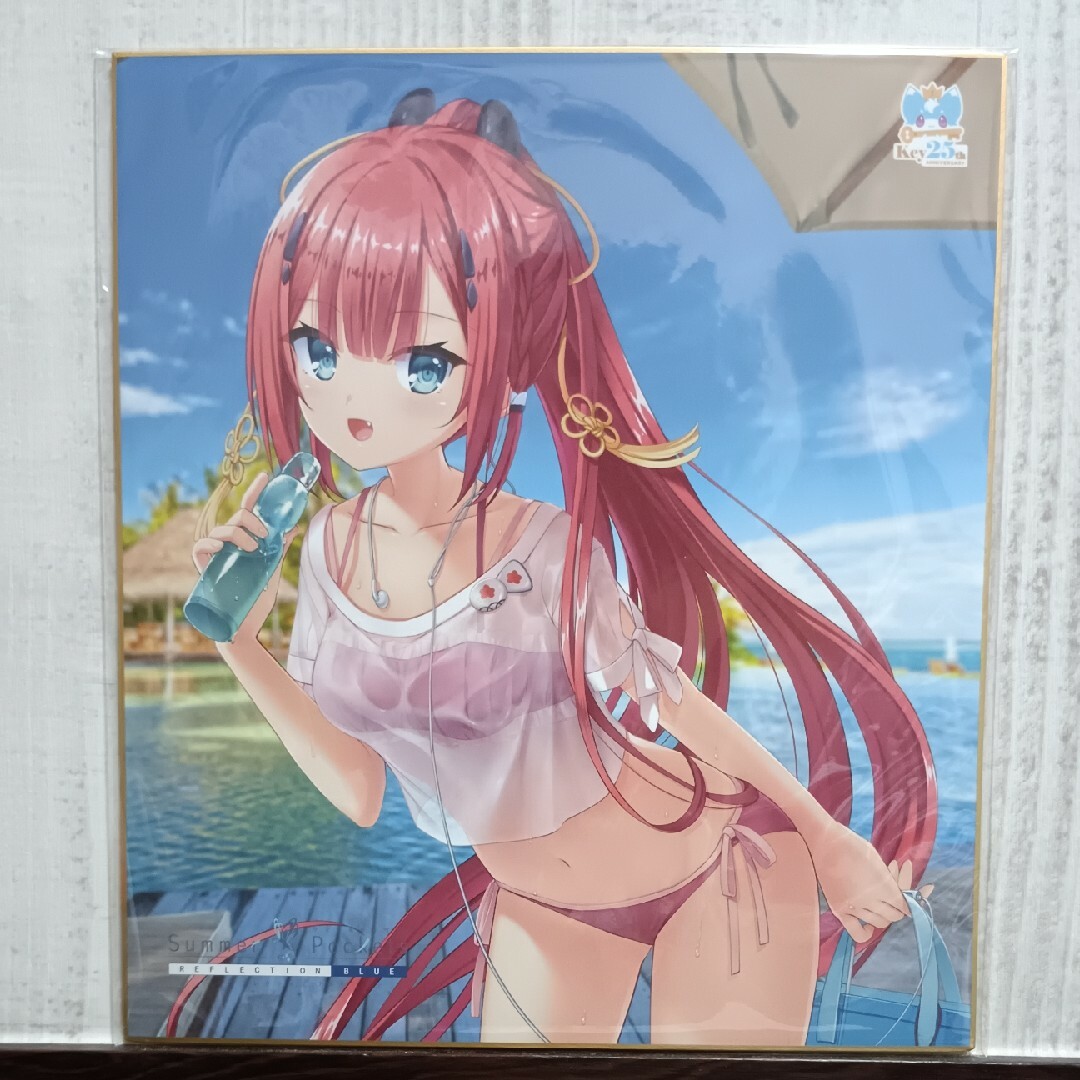 VA夏フェス2024 key25th スピードくじ 神山識 色紙 サマポケ エンタメ/ホビーのアニメグッズ(その他)の商品写真