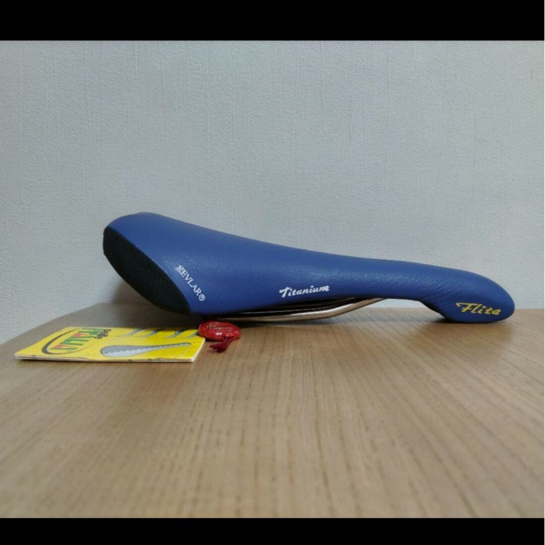 Selle Italia FLITE Titanium Kevlar Blue パーツ Selle Italia FLITE Titanium Kevlar Blue パーツ