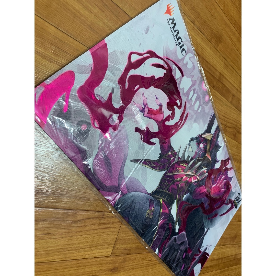 MTG プレイマット マジック大戦祭 闇の領域リリアナ 箔押し MTG プレイマット マジック大戦祭 闇の領域リリアナ 箔押し