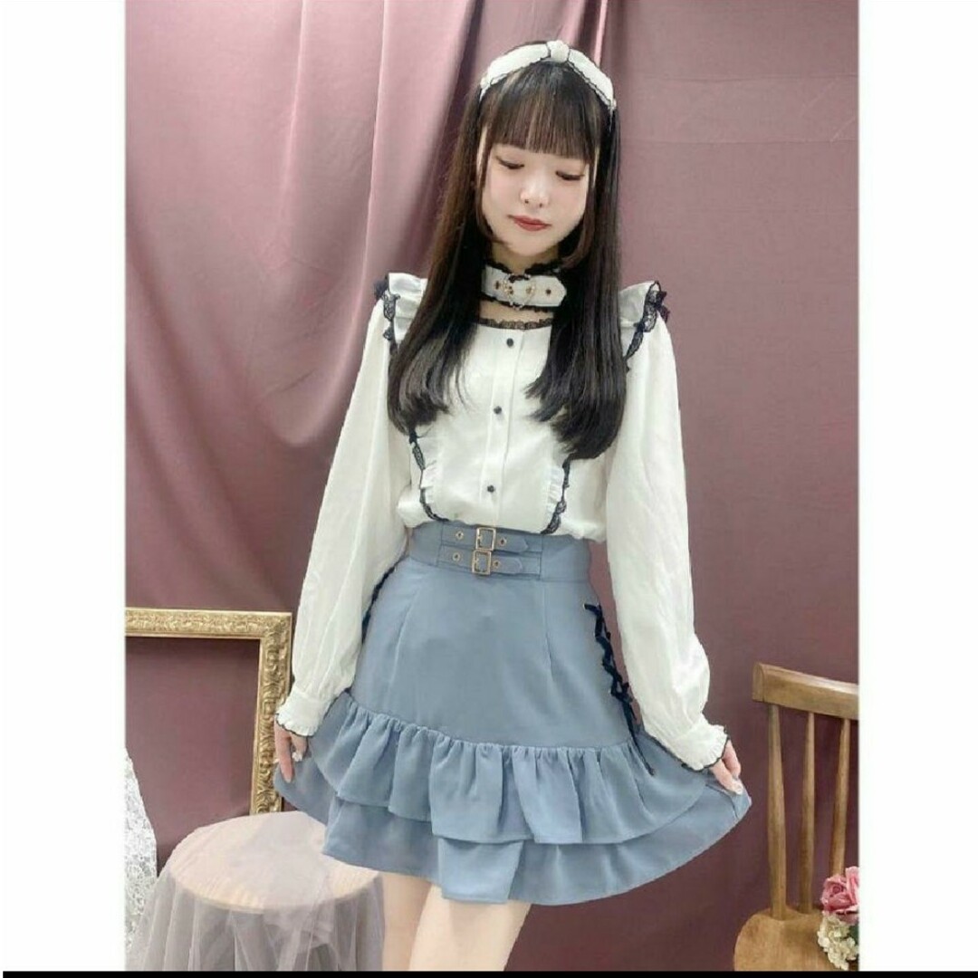 ROJITA - ハートバックル付き胸あきブラウスの通販 by 即購入OK ROJITA - ハートバックル付き胸あきブラウスの通販 by 即購入OK