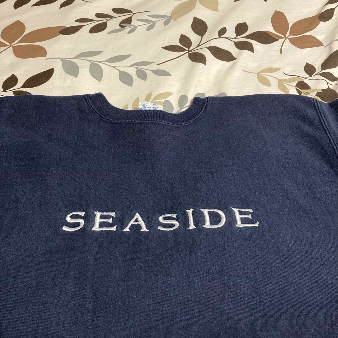 90s Champion SEA SIDE リバースウィーブ 刺繍タグ 90s Champion SEA SIDE リバースウィーブ 刺繍タグ