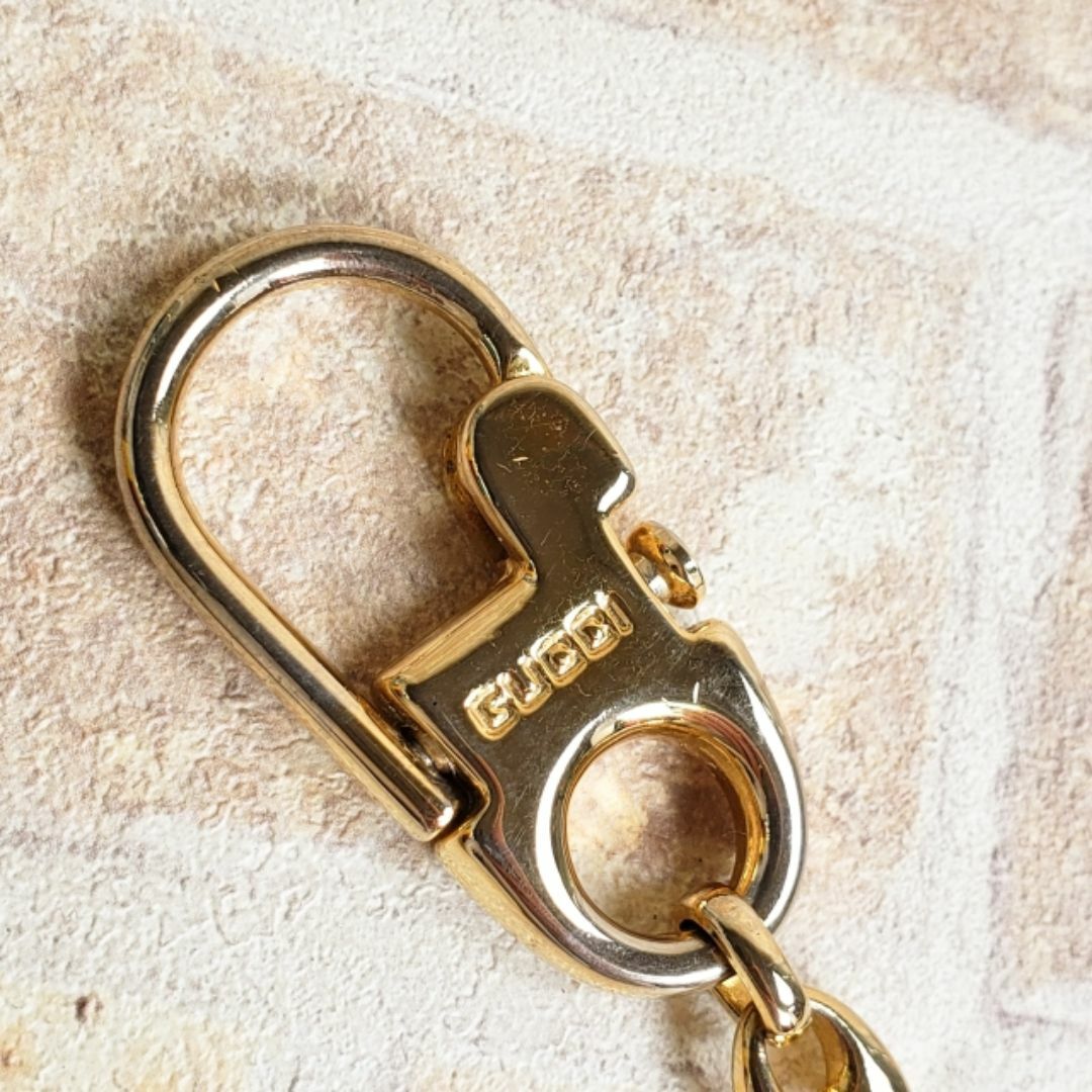 GUCCI - オールドグッチ ☆ ヴィンテージ GG キーホルダー GUCCI - オールドグッチ ☆ ヴィンテージ GG キーホルダー