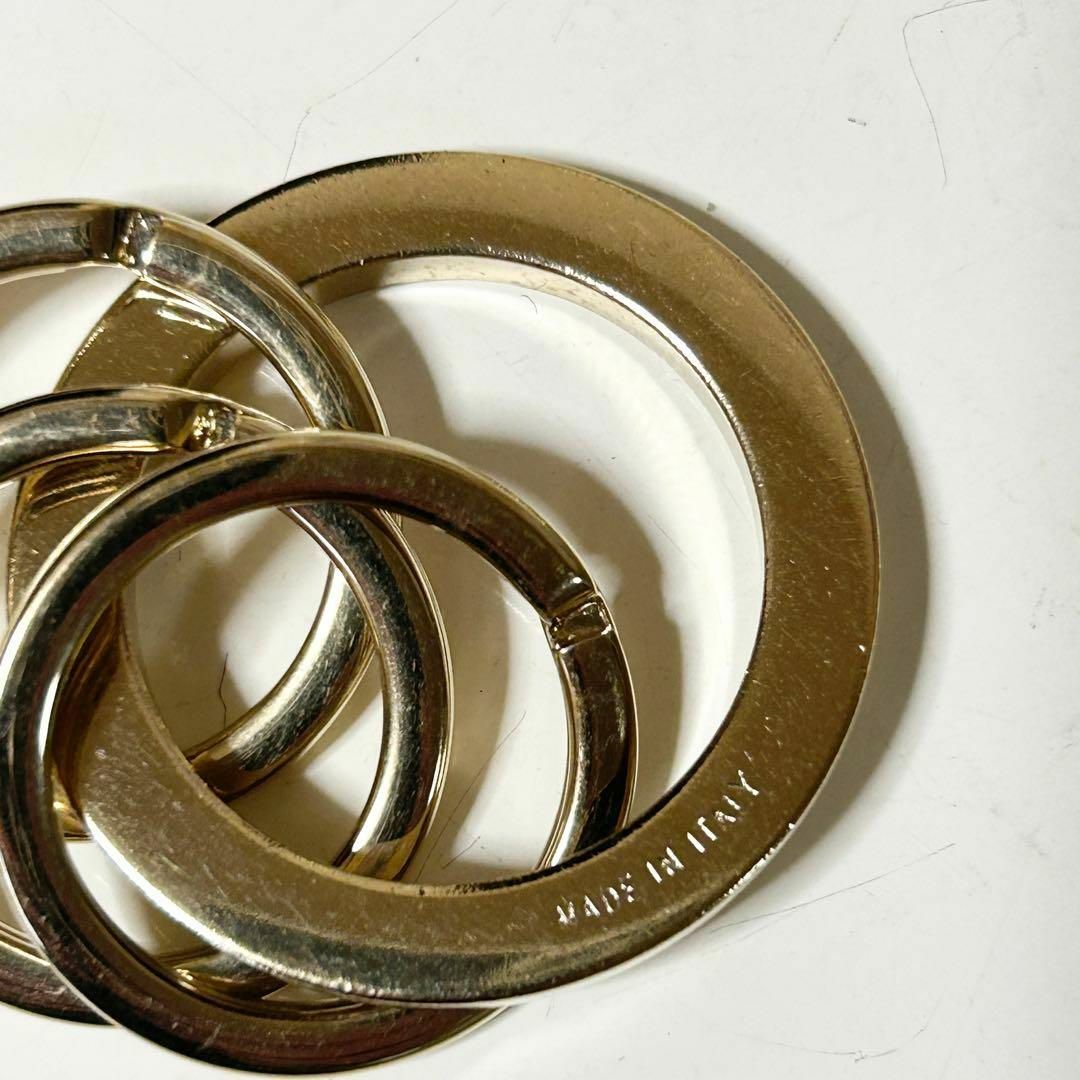 ブルガリBVLGARI 3連 キーリング 箱 ゴールド キーホルダー その他 ブルガリBVLGARI 3連 キーリング 箱 ゴールド キーホルダー その他