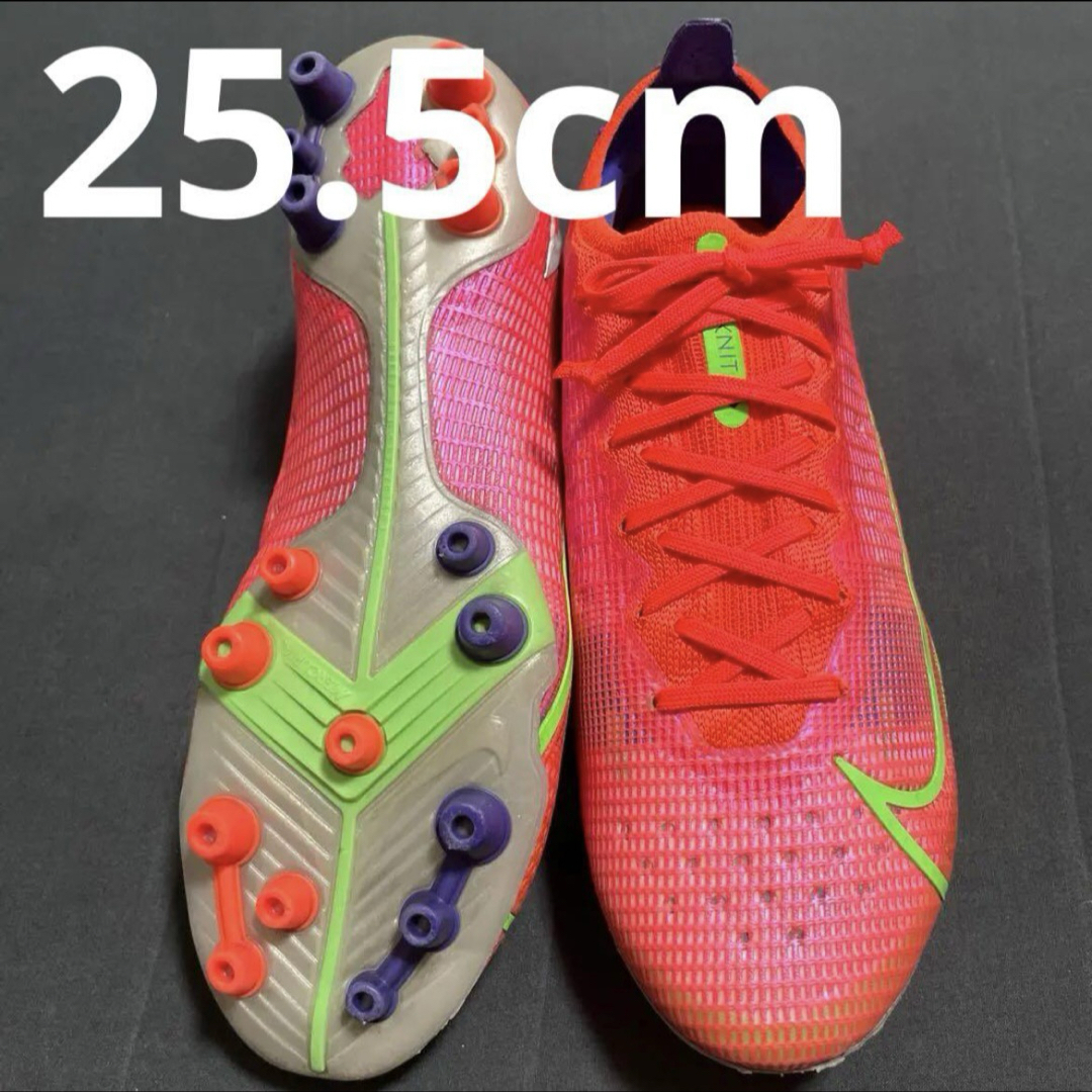 NIKE - NIKE マーキュリアルヴェイパー14 AG-PRO 25.5cmの通販 NIKE - NIKE マーキュリアルヴェイパー14 AG-PRO 25.5cmの通販