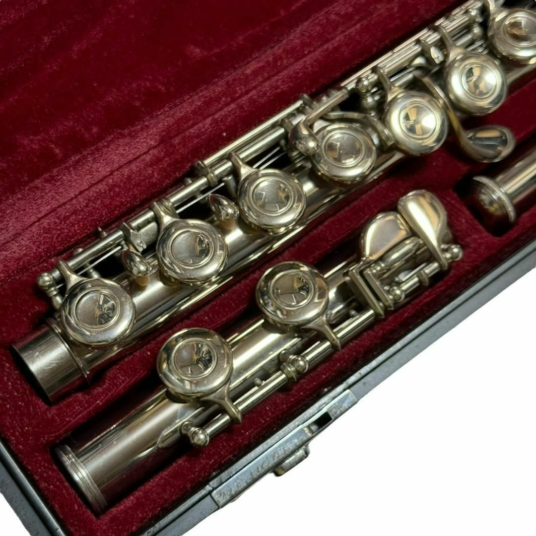美品】 YAMAHA YFL-311 フルート Eメカ付き レザーバック 美品】 YAMAHA YFL-311 フルート Eメカ付き レザーバック