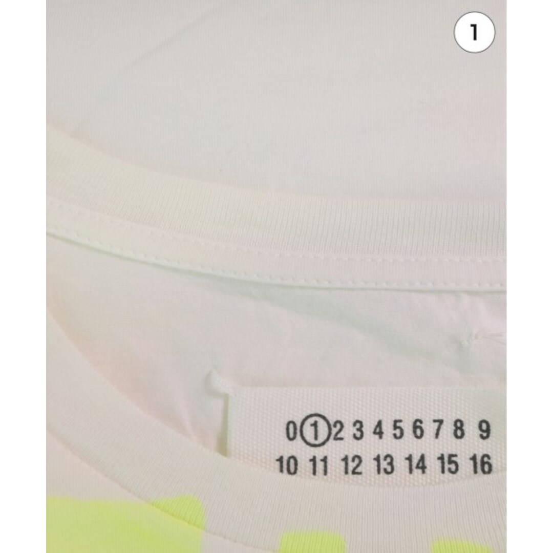 Maison Margiela メゾンマルジェラ Tシャツ・カットソー XS 白 Maison Margiela メゾンマルジェラ Tシャツ・カットソー XS 白