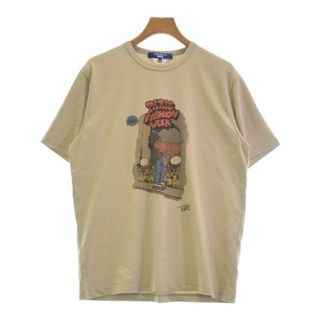 ジュンヤワタナベマン(JUNYA WATANABE MAN)のJUNYA WATANABE MAN Tシャツ・カットソー M ベージュ 【古着】【中古】(Tシャツ/カットソー(半袖/袖なし))