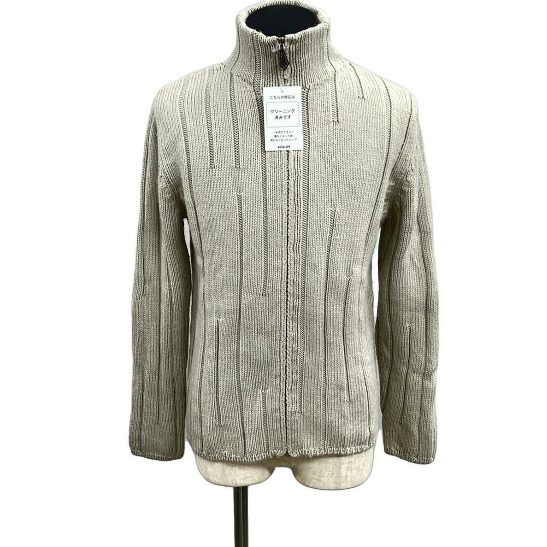 HERMES - エルメス HERMES シルクカシミヤ混 ジップニット HERMES - エルメス HERMES シルクカシミヤ混 ジップニット