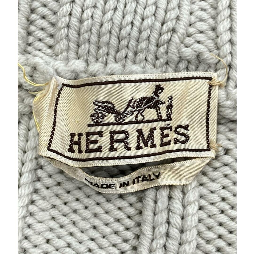 HERMES - エルメス HERMES シルクカシミヤ混 ジップニット HERMES - エルメス HERMES シルクカシミヤ混 ジップニット