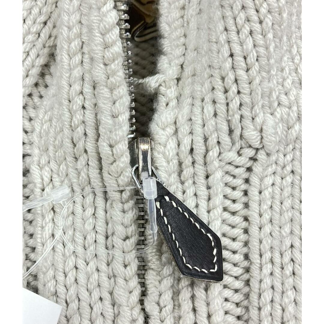 HERMES - エルメス HERMES シルクカシミヤ混 ジップニット HERMES - エルメス HERMES シルクカシミヤ混 ジップニット