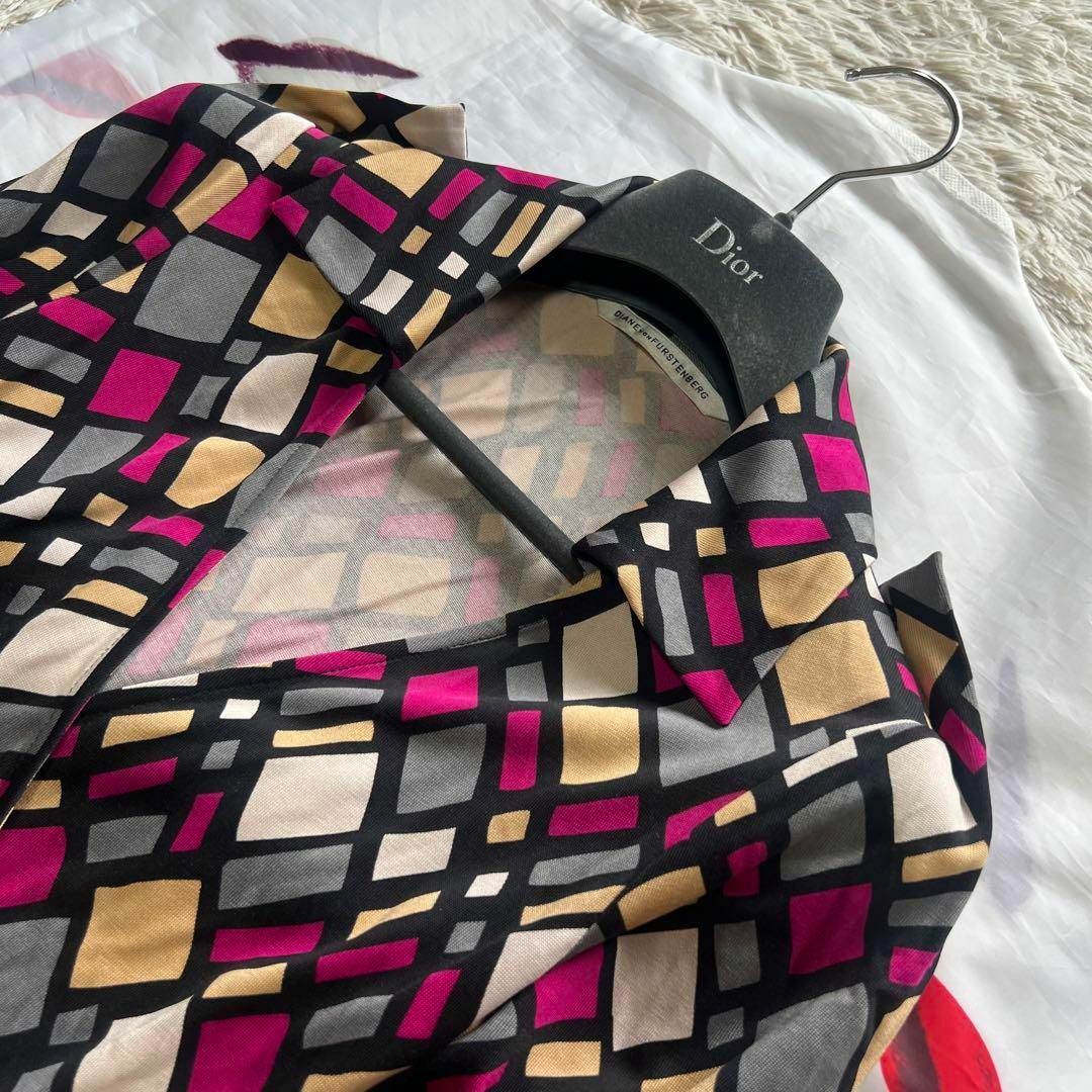 DIANE von FURSTENBERG - 【美品】DIANEvonFURSTENBERG 膝丈 DIANE von FURSTENBERG - 【美品】DIANEvonFURSTENBERG 膝丈