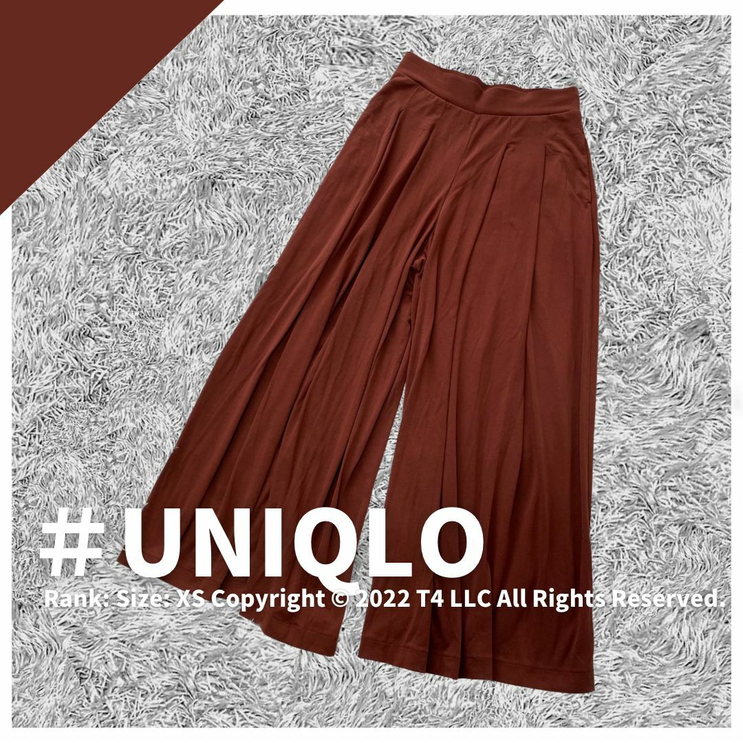 UNIQLO(ユニクロ)のユニクロ UNIQLO ガウチョパンツ ワイドパンツ レディース ✓1908 レディースのパンツ(カジュアルパンツ)の商品写真