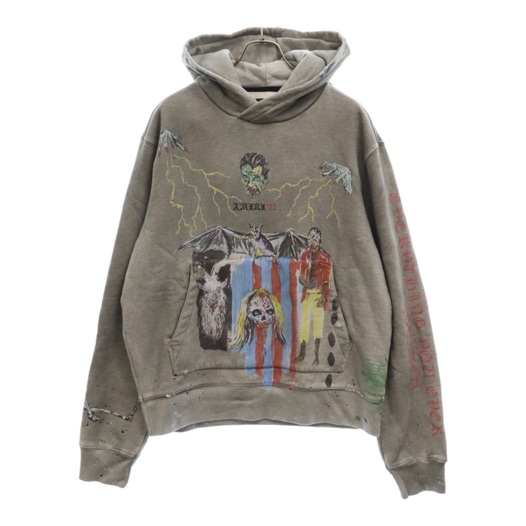 AMIRI - AMIRI アミリ ×WES LANG BLOOD 38 HOODIE AMIRI - AMIRI アミリ ×WES LANG BLOOD 38 HOODIE