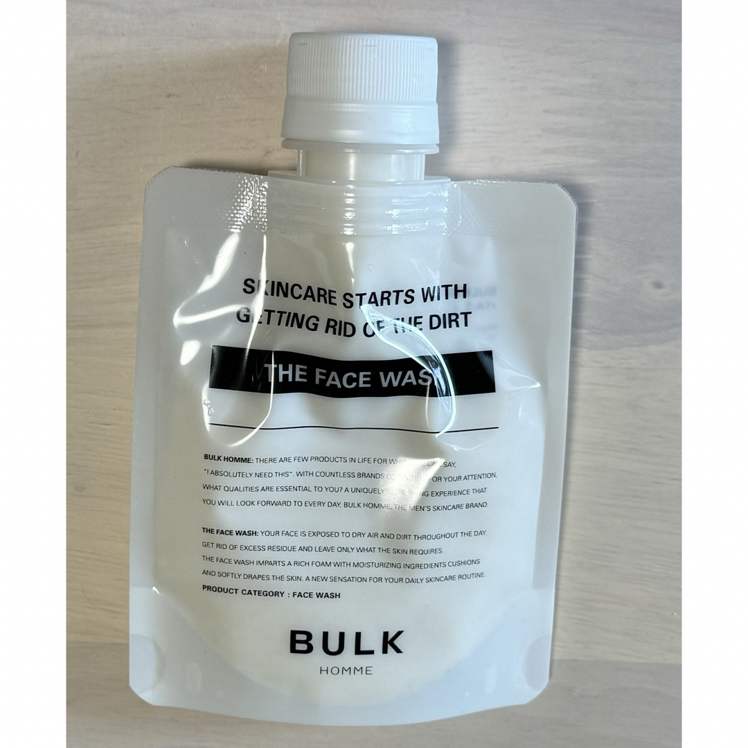 BULK HOMME(バルクオム)のTHE FACE WASH(洗顔料) コスメ/美容のスキンケア/基礎化粧品(洗顔料)の商品写真