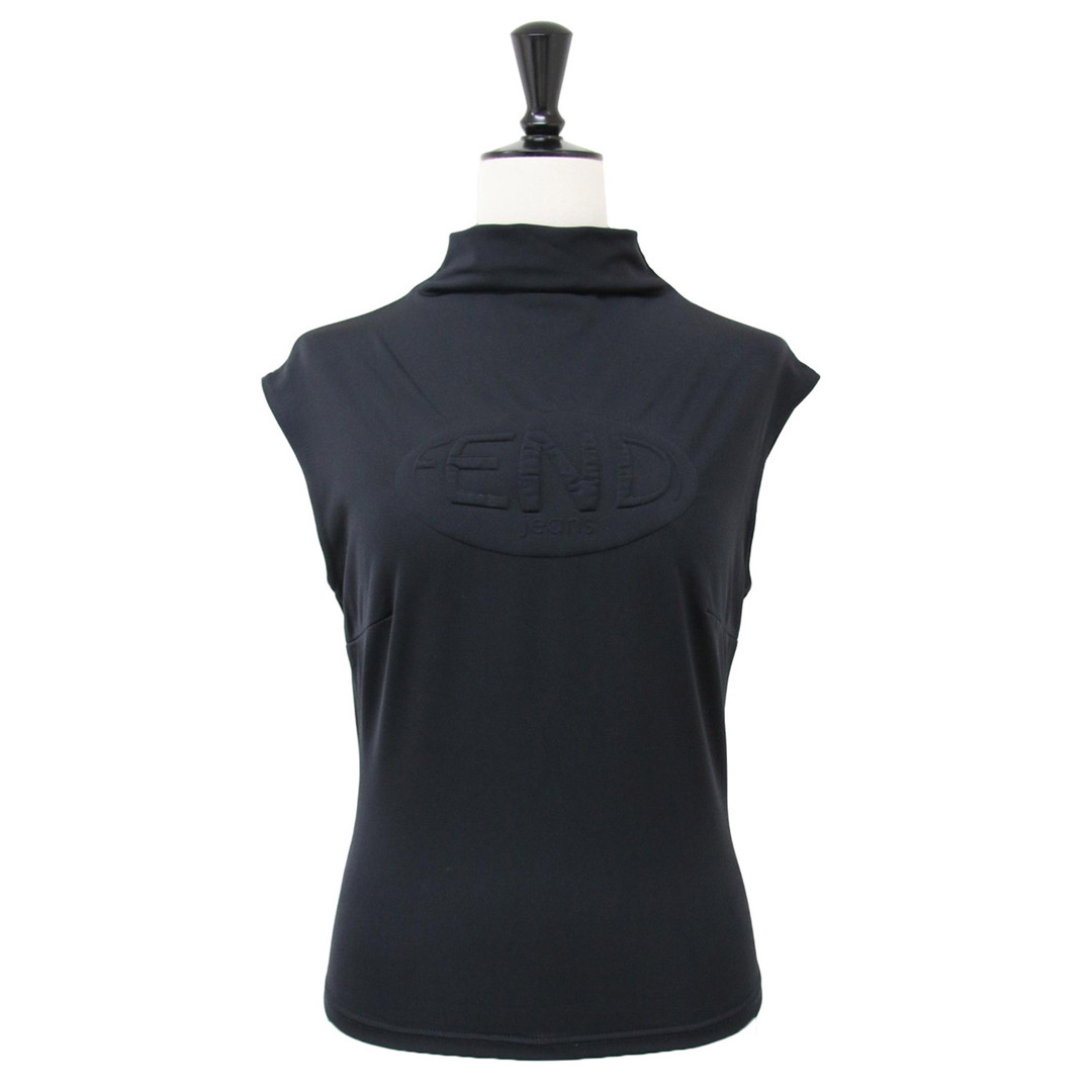 FENDI フェンディ カットソー ブラック 黒 サイズ:36(S FENDI フェンディ カットソー ブラック 黒 サイズ:36(S