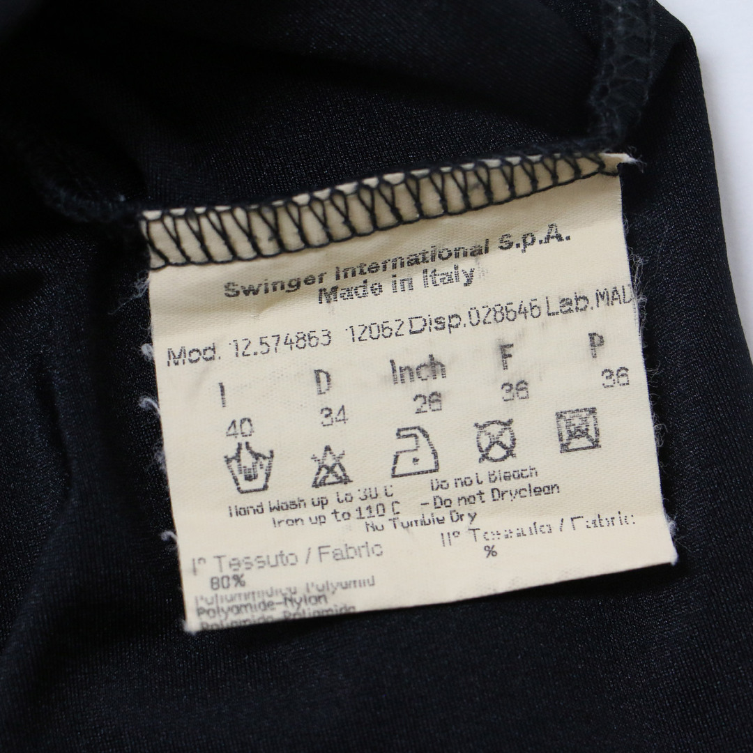FENDI フェンディ カットソー ブラック 黒 サイズ:36(S FENDI フェンディ カットソー ブラック 黒 サイズ:36(S