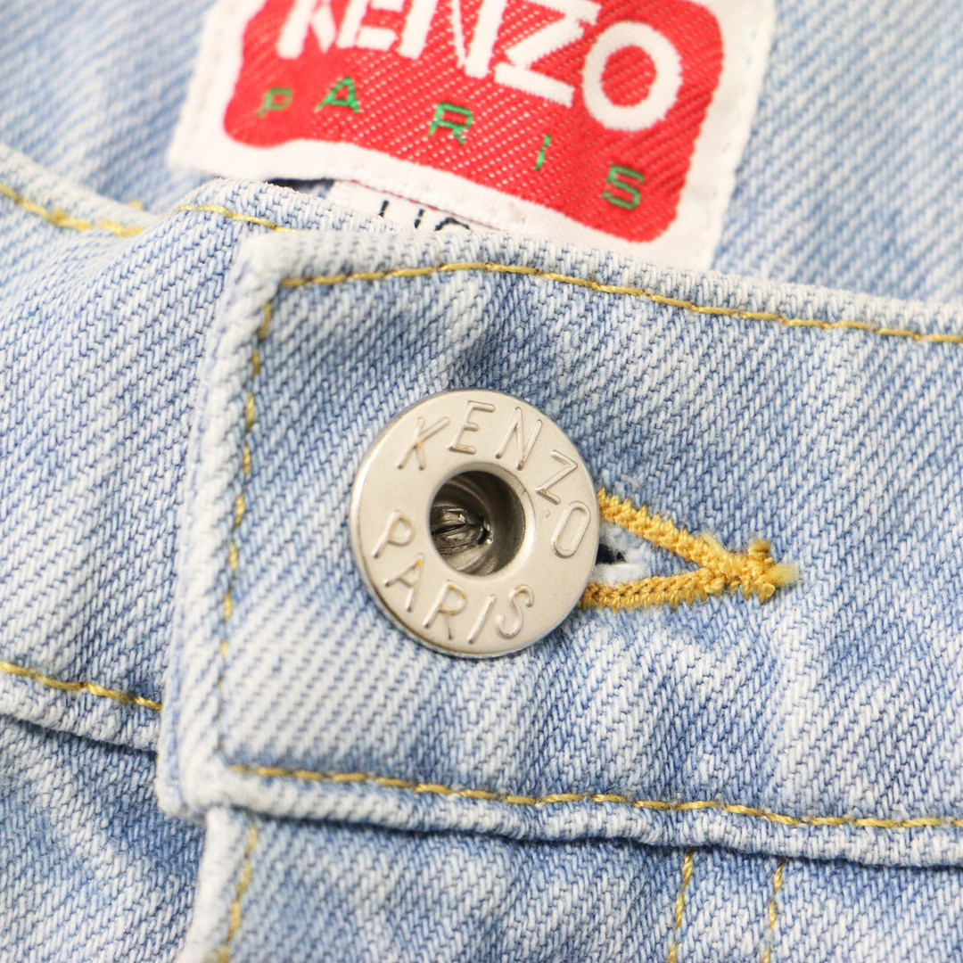 KENZO - KENZO ケンゾー パンツ ライトブルー サイズ:25(S) 24春 KENZO - KENZO ケンゾー パンツ ライトブルー サイズ:25(S) 24春