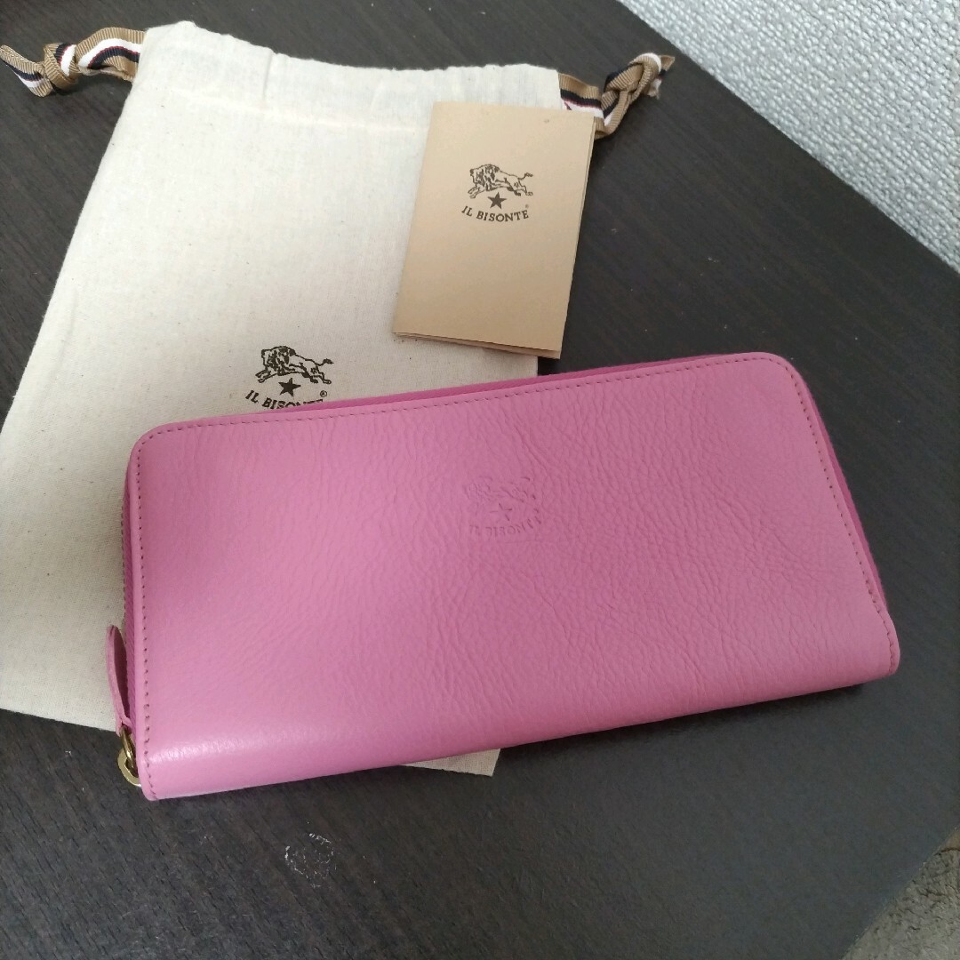 新品 イルビゾンテ 本革 レザー 長財布 ウォレット 限定 ピンク 新品 イルビゾンテ 本革 レザー 長財布 ウォレット 限定 ピンク