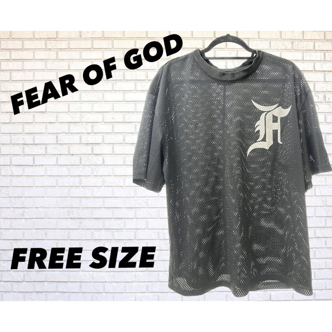 FEAR OF GOD メッシュ ベースボールシャツ FEAR OF GOD メッシュ ベースボールシャツ