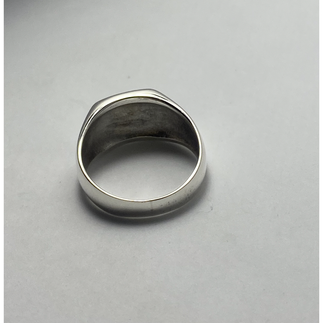 公式通販サイト - ファッション 通販 シルバー925印台リング銀ハンコSILVER指輪スターリング シンプル 装身具