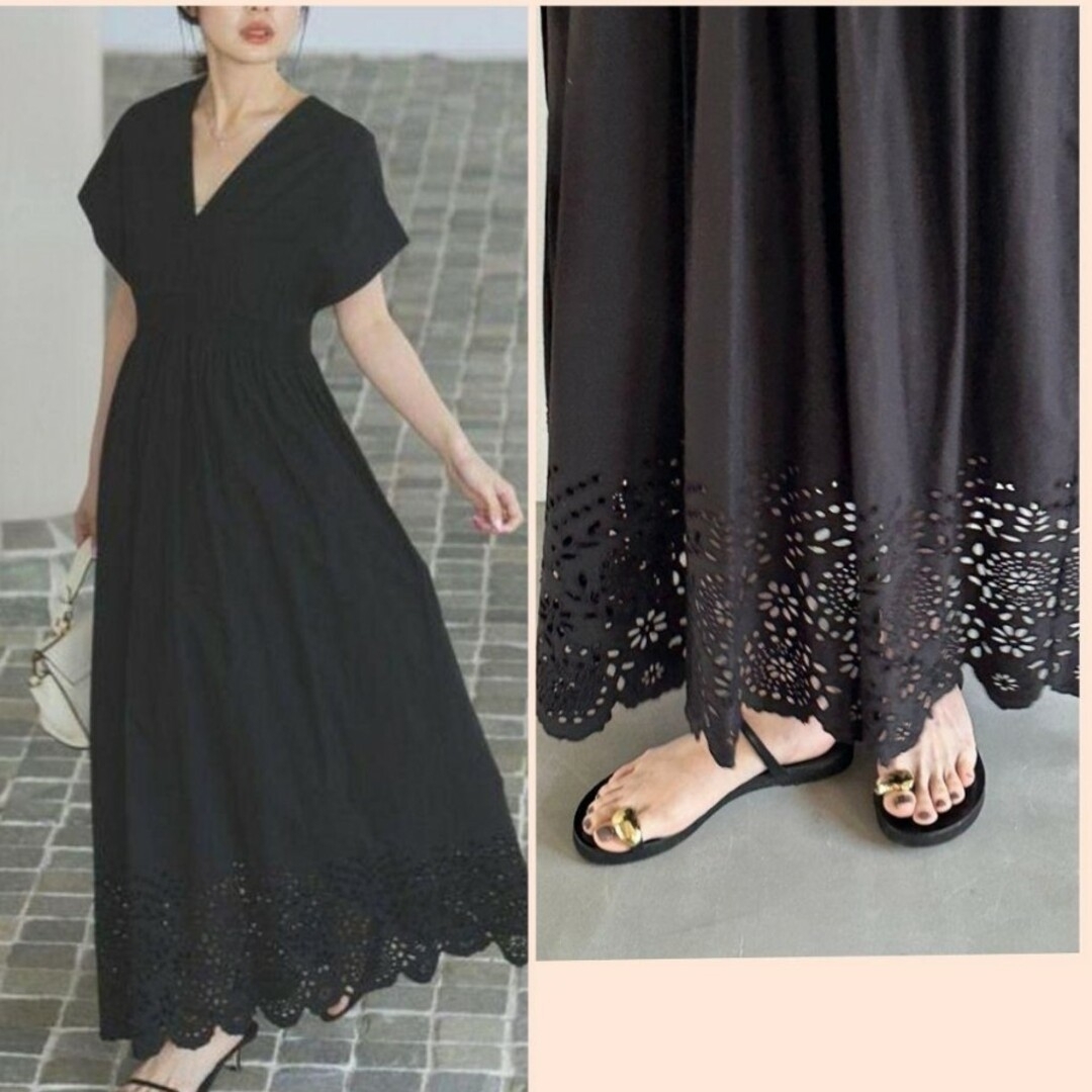 MARIHA 夏の光のドレス Scalloped Lace Garden MARIHA 夏の光のドレス Scalloped Lace Garden
