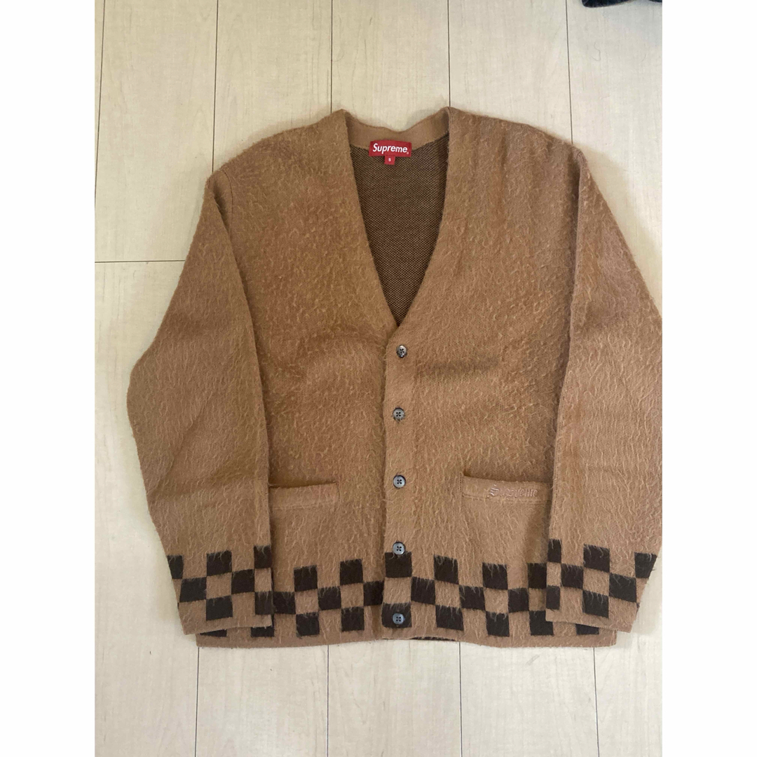 Supreme - Supreme Brushed Checkerboard Cardiganの通販 by Supreme - Supreme Brushed Checkerboard Cardiganの通販 by