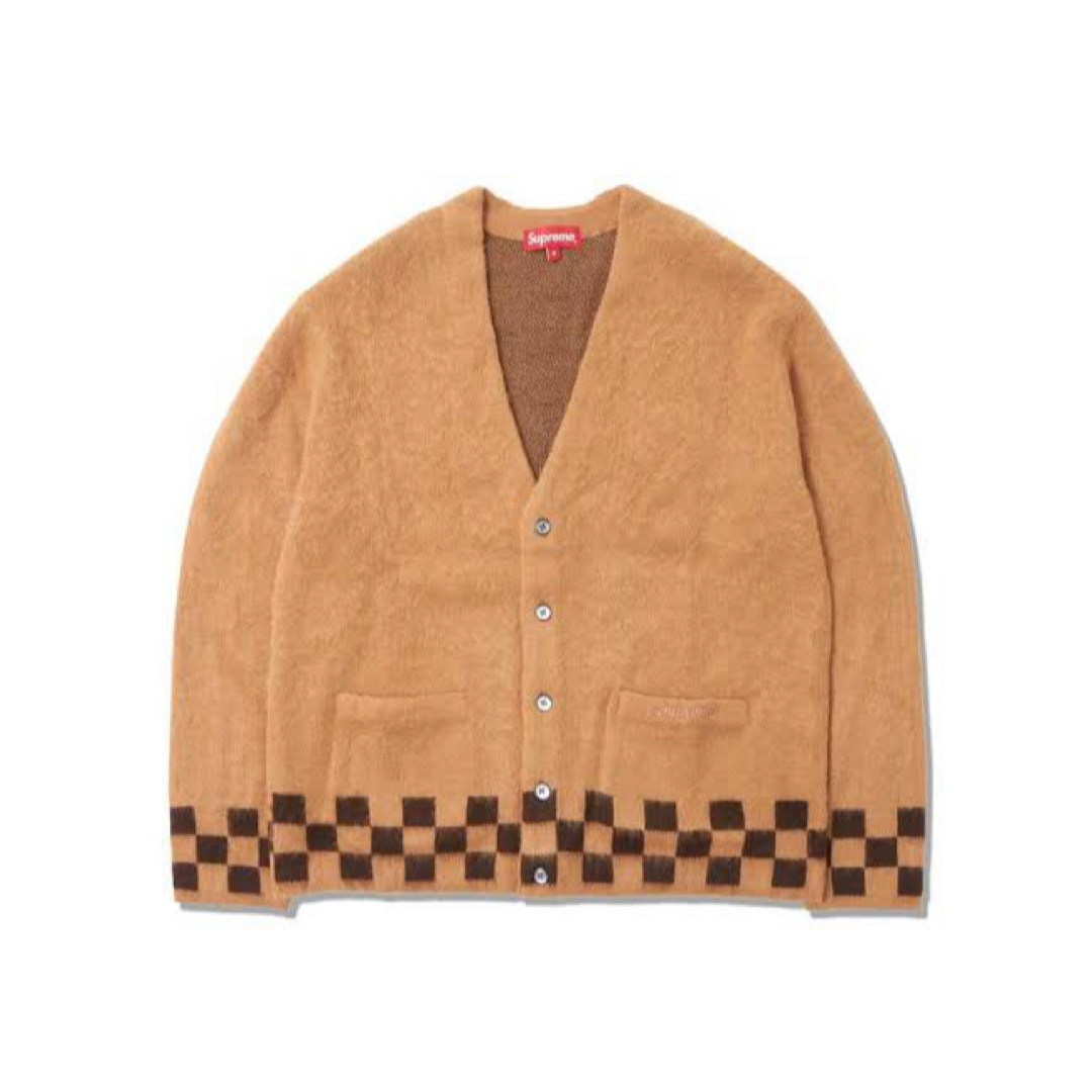 Supreme - Supreme Brushed Checkerboard Cardiganの通販 by Supreme - Supreme Brushed Checkerboard Cardiganの通販 by