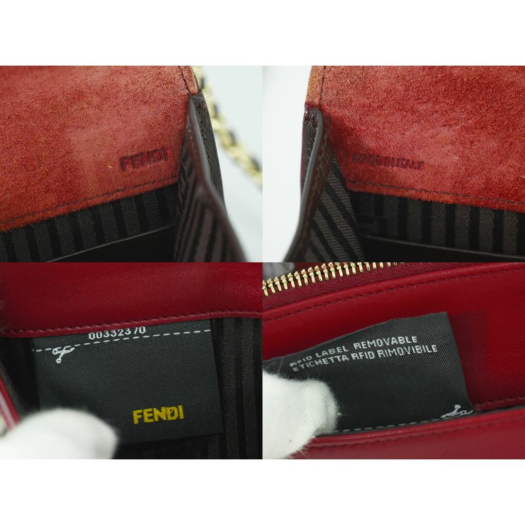 FENDI - 本物 フェンディ FENDI チェーン ショルダーウォレット FENDI - 本物 フェンディ FENDI チェーン ショルダーウォレット